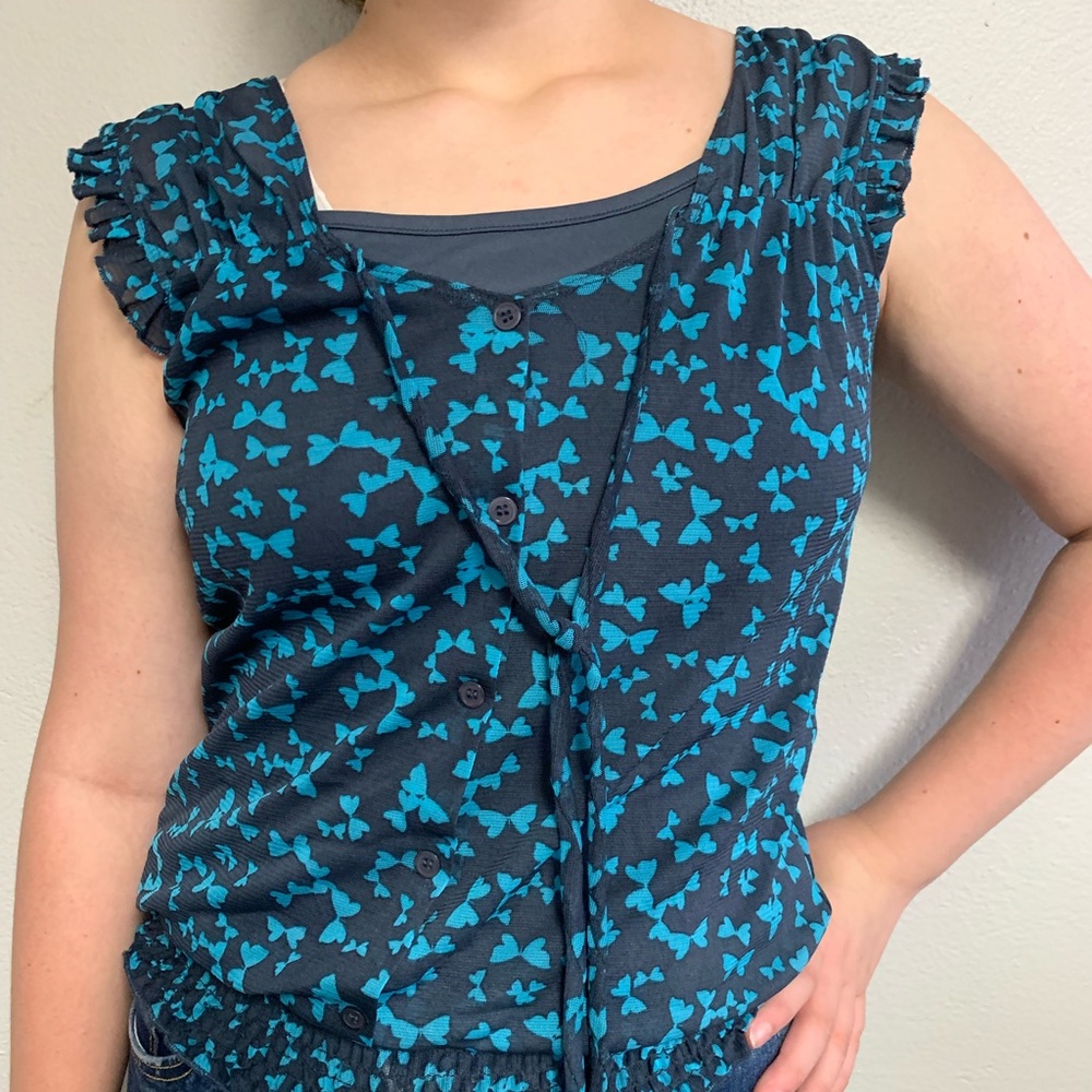 Blue Maurice’s Blouse